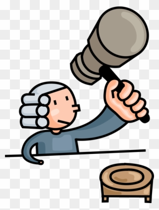 Gavel Clipart Court Case - Whig Clipart - Png Download