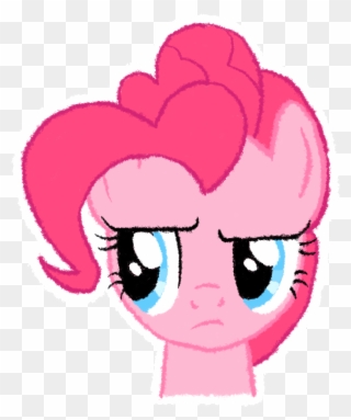 Pinkie Pie Rainbow Dash Princess Luna Rarity Pony Face - My Little Pony: Friendship Is Magic Clipart