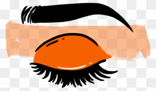At Få Lavet Volume Lashes, Hvor Der Sættes To Eller Clipart