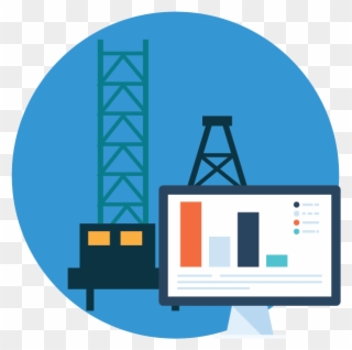 Oil, Gas And Data - Petroleum Clipart