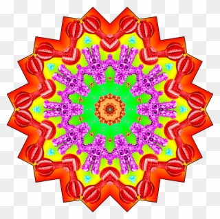 Symmetry Kaleidoscope Line - Author Clipart