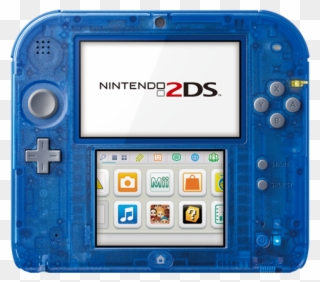 Nintendo Ds Repair Blue - 2ds Blue Transparent Clipart
