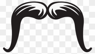 Mustache Clipart Border - Trucker Mustache Png Transparent Png