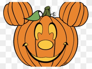 Mickey Mouse Halloween Pumpkin Clipart