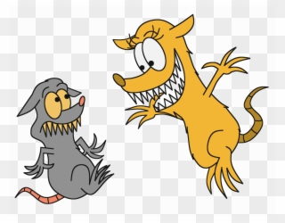 Came Upon A Possum, Whose Fur Was Bright Yellow - Cartoon Clipart