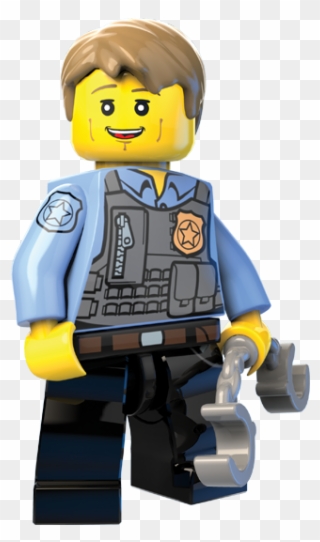 Chase-cop - Lego City Undercover Chase Mccain Mini Figure Clipart