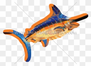 Funky Swordfish - Sailfish Clipart