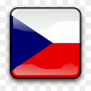 Flag Of The Czech Republic Austria Flag Of The Czech - Cz Clipart - Png Download
