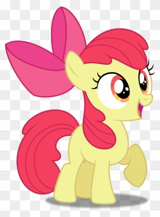 Apple Bloom By Dashiesparkle - Mlp Apple Bloom Clipart