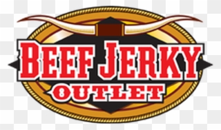 Beef Jerky Clipart Transparent - Beef Jerky Outlet Logo - Png Download