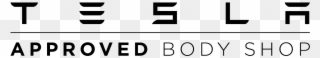 Tesla Approved Body Shop No Backgroundb - Tesla Grohmann Automation Logo Clipart