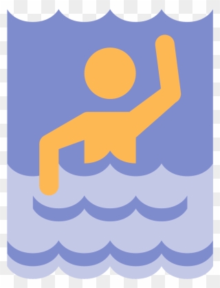 This Icon Is Depicting A Person Swimming - Portable Network Graphics Clipart