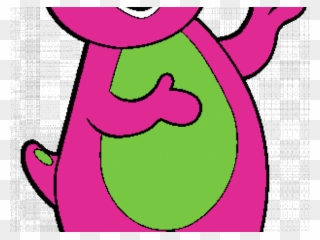 Dinosaur Clipart Friend - Barney Cartoon - Png Download