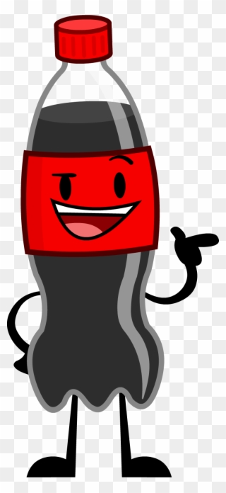 Coke Bottle - Coca Cola Bottle Cartoon Png Clipart