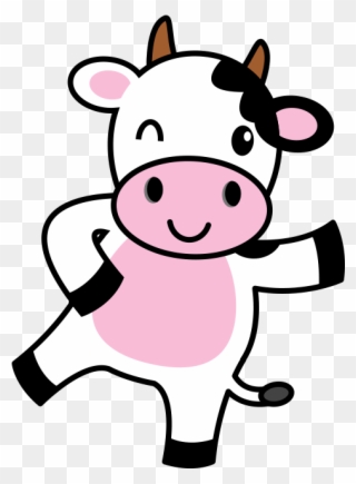 Holstein Friesian Cattle Cartoon Drawing Illustration - Cow Cartoon Png Clipart