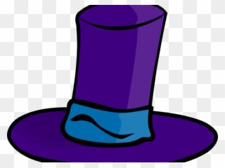 Violet Clipart Clothes - Hat Cartoon - Png Download
