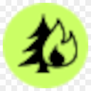 Forest Fire Danger Ratings - Wildfire Clipart