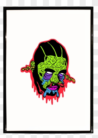 Zombie Kendrick Lamar - Picture Frame Clipart
