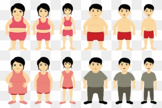 Child Weight Loss Clipart