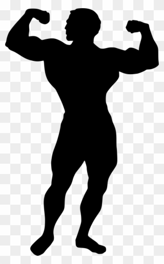 Info - Muscle Man Clipart - Png Download