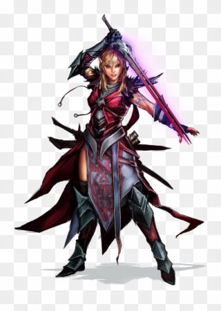 Swift, Resilient, And Ageless - Female Magus Pathfinder Clipart