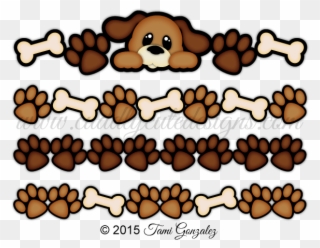 Doggie Borders - Dog Clipart