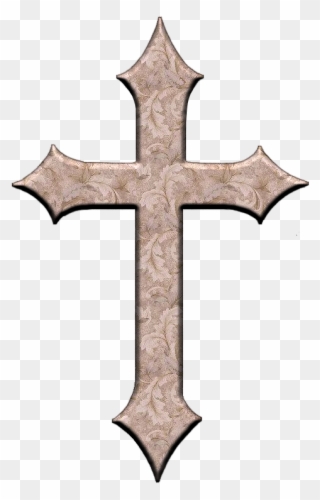 Ornate Cross Png For Kids - Cross Clipart