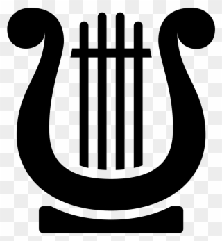 This Is A "lyre\ - Lyre Vector Clipart
