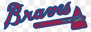 Atlanta Braves 1 Logo Png Transparent - Turner Field Clipart