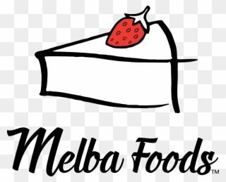 Melba Logo Black - Priestley's Gourmet Delights Clipart