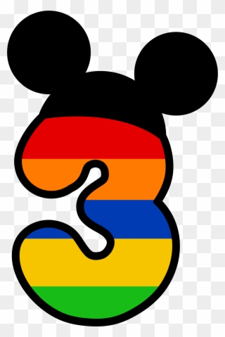 Numbers Clipart Minnie Mouse - Mickey Mouse 2 Png Transparent Png