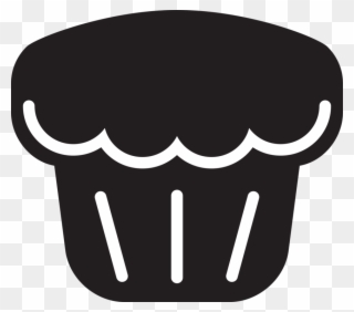 Clipart - Kitchen Icon - Muffin - Muffin Icon Png Transparent Png