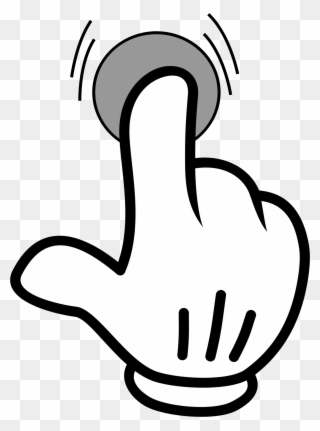 Index Finger Pointing Hand Computer Icons - Click Icon .png Clipart