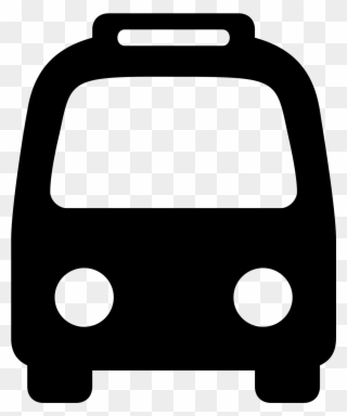 Bus Clipart Rectangle - Bus Icon - Png Download