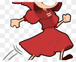 Hop Clipart Jumping - Happy Little Red Riding Hood - Png Download