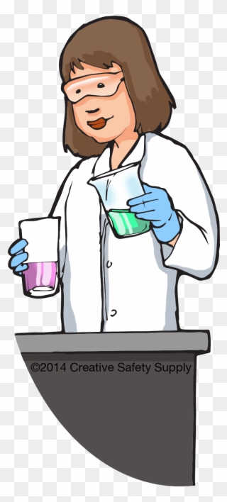 Safe Clipart Lab Safety - Laboratory Lab Safety Clipart - Png Download