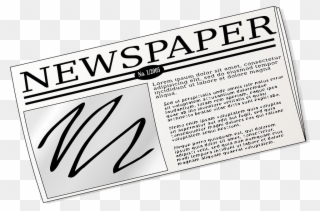 News Paper Clipart Png Transparent Png