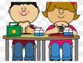 Diner Clipart School Feeding Program - Lunch Time School Clip Art - Png Download