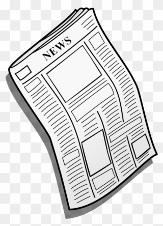 Newspaper Clipart No Background - Png Download