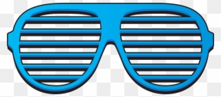 Funny Clipart Glasses - Shutter Shades Png Transparent Png