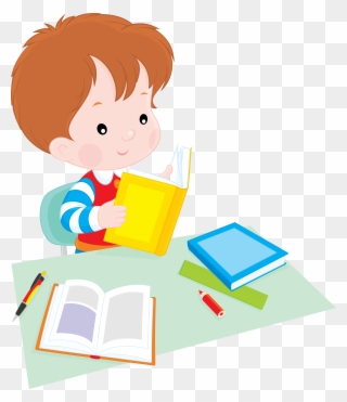 Student Reading Clipart Kisspng Student Reading Clip - Transparent Student Reading Clipart