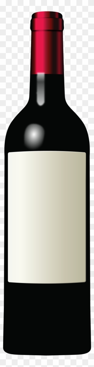 Bottle Clip Art - Bottle Wine Clipart - Png Download
