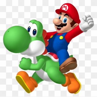 Related Wallpapers - Mario And Yoshi Png Clipart
