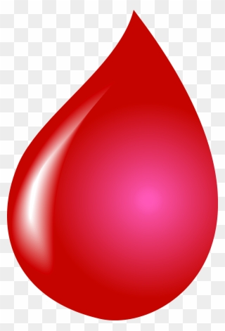 Clipart Info - Water Drop In Red Color - Png Download