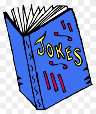 Joke Cliparts - Cartoon Joke Book - Png Download