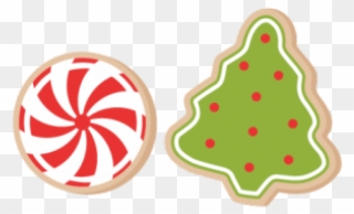 Cookie Clipart Xmas - Christmas Sugar Cookie Clipart - Png Download