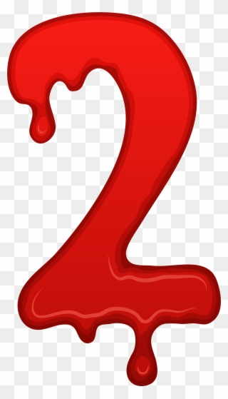 Bloody Numbers Png Clipart