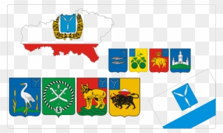 Heraldry Of Saratov Oblast - Герб Саратовской Области Clipart