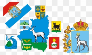 Heraldry Of Samara Oblast - Samara Oblast Clipart