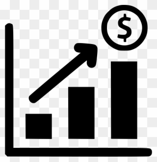 Income Sales Increase Earning Svg Png Icon Free Download - Sales Icon Png Transparent Clipart